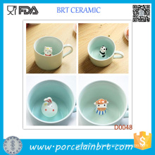 Best-seller Tasse élégante en porcelaine avec petit animal